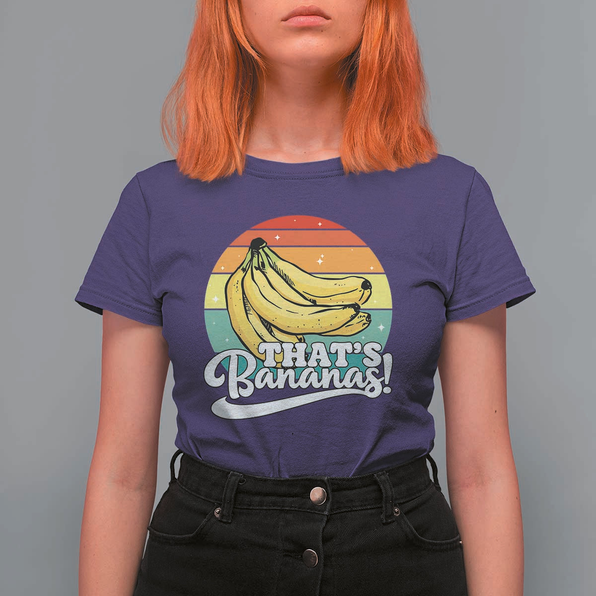 That's Bananas T Shirt For Women Funny Banana Lover Saying - Wonder Print Shop