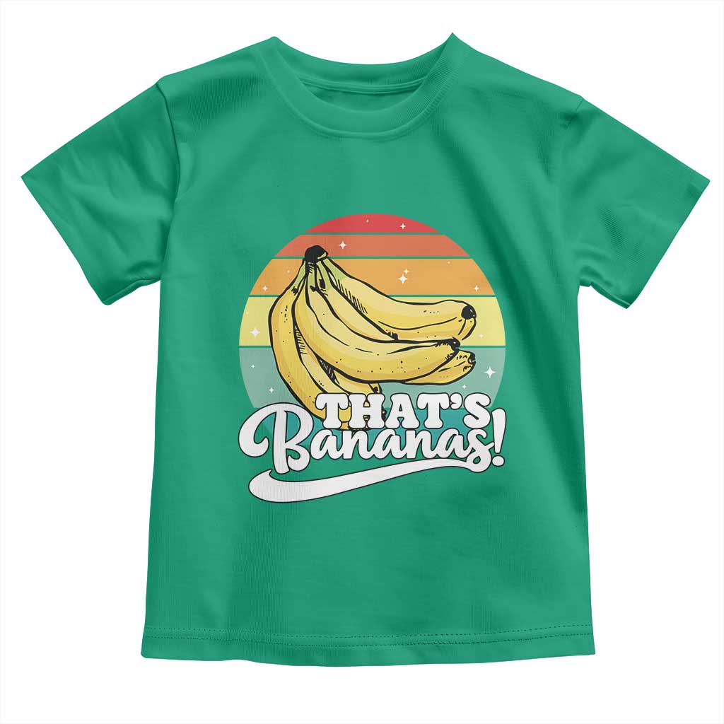 That's Bananas Toddler T Shirt Funny Banana Lover Saying - Wonder Print Shop