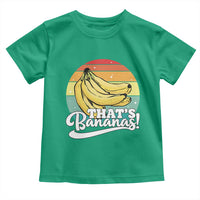 That's Bananas Toddler T Shirt Funny Banana Lover Saying - Wonder Print Shop