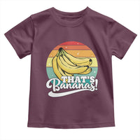 That's Bananas Toddler T Shirt Funny Banana Lover Saying - Wonder Print Shop