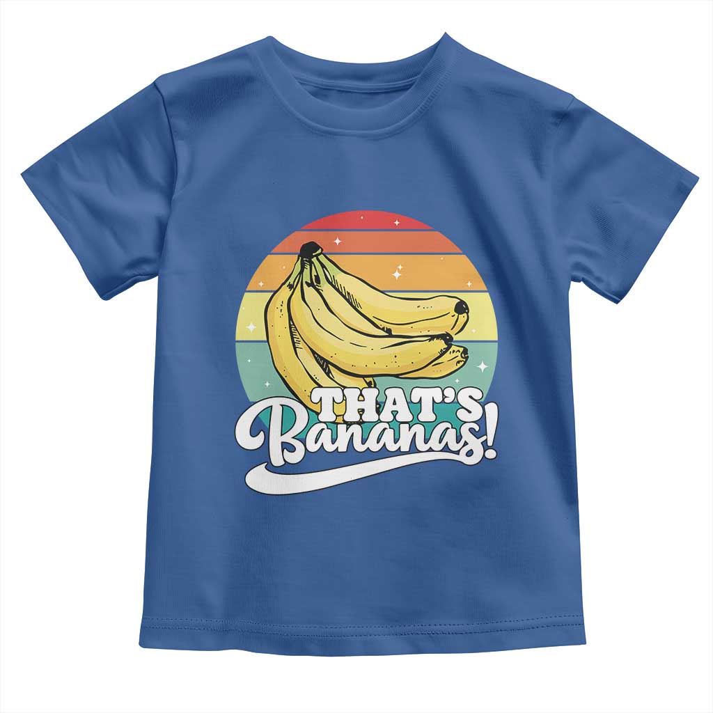 That's Bananas Toddler T Shirt Funny Banana Lover Saying - Wonder Print Shop
