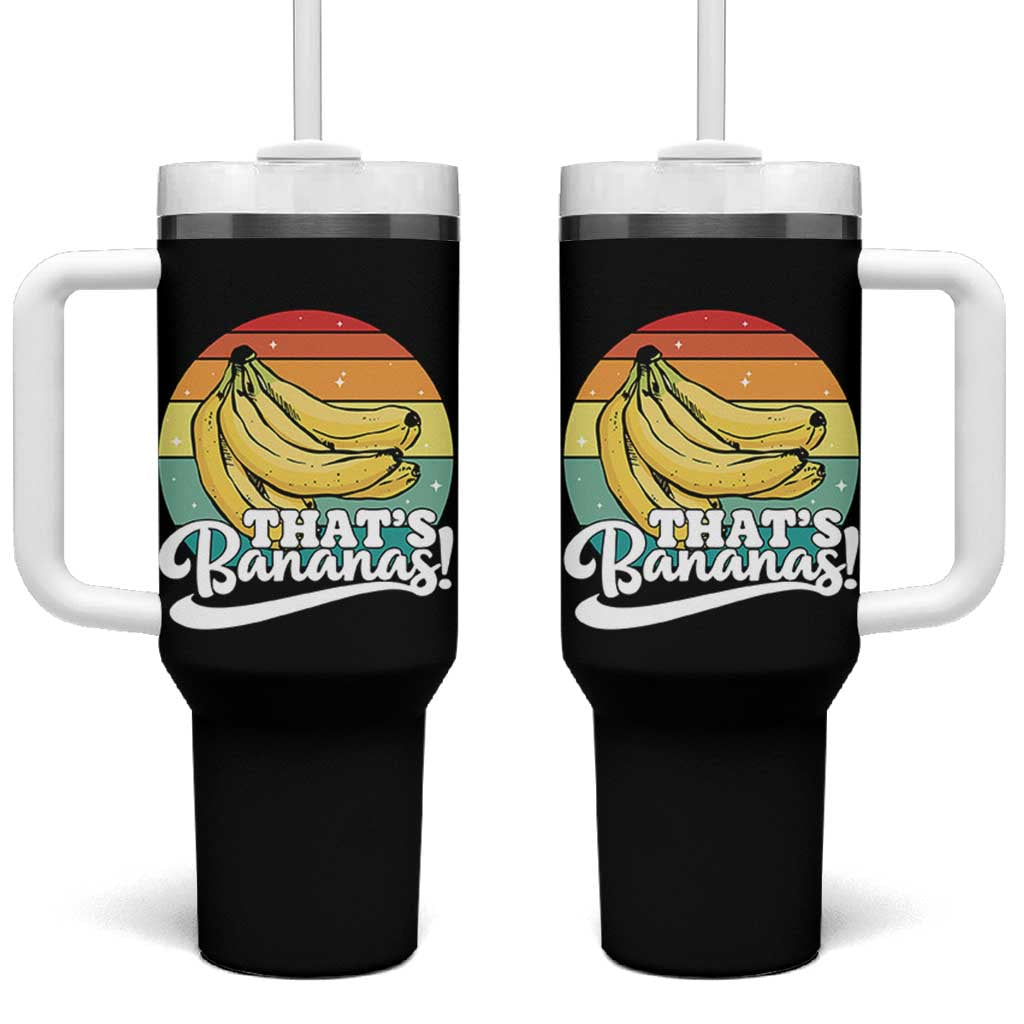 That's Bananas Tumbler With Handle Funny Banana Lover Saying - Wonder Print Shop