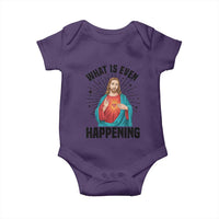 What Is Even Happening Baby Onesie Funny Christian - Wonder Print Shop