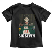 67 Poker Cat Toddler T Shirt Funny Six Seven Meme - Wonder Print Shop