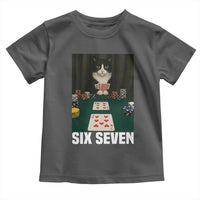 67 Poker Cat Toddler T Shirt Funny Six Seven Meme - Wonder Print Shop