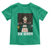 67 Poker Cat Toddler T Shirt Funny Six Seven Meme - Wonder Print Shop