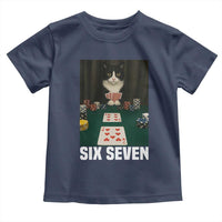 67 Poker Cat Toddler T Shirt Funny Six Seven Meme - Wonder Print Shop