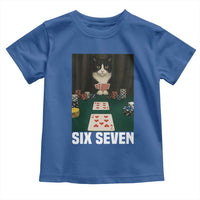 67 Poker Cat Toddler T Shirt Funny Six Seven Meme - Wonder Print Shop