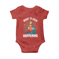 Funny Christian Baby Onesie What Is Even Happening - Wonder Print Shop