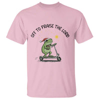 Off To Praise The Lord T Shirt Funny Frog Christian - Wonder Print Shop
