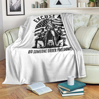 Freedom Resist Protest Civil Rights Throw Blanket Excuse Me Did Someone Order Freedom