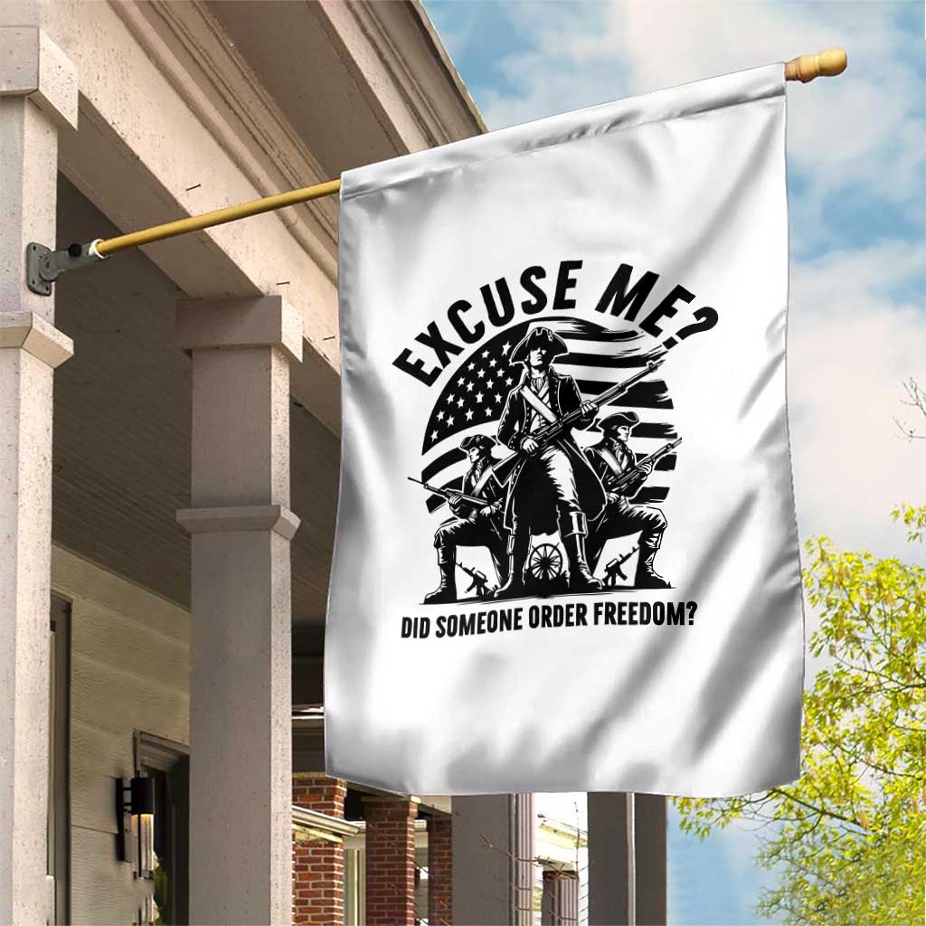 Freedom Resist Protest Civil Rights Garden Flag Excuse Me Did Someone Order Freedom