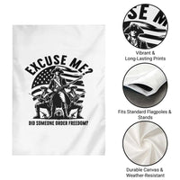 Freedom Resist Protest Civil Rights Garden Flag Excuse Me Did Someone Order Freedom