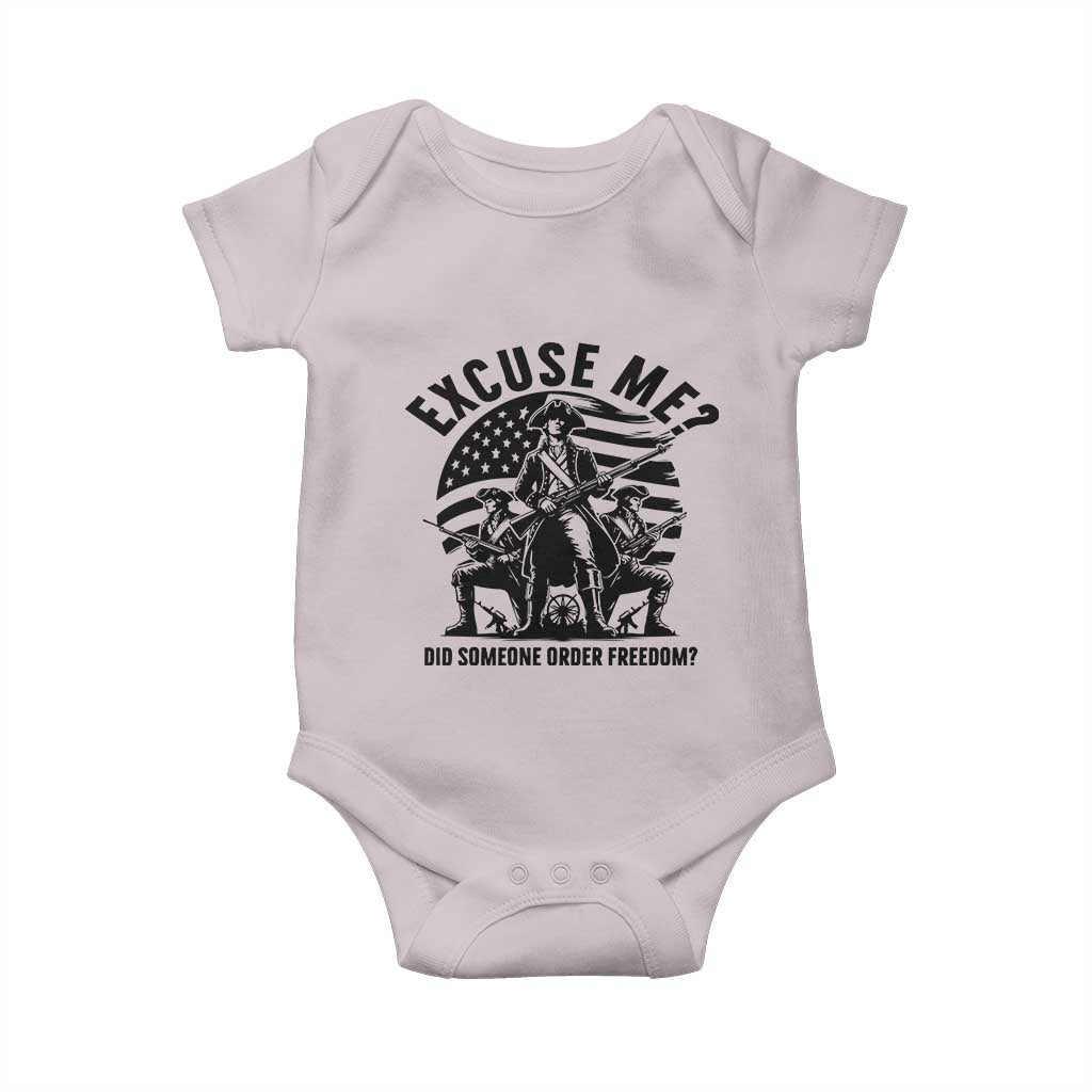 Freedom Resist Protest Civil Rights Baby Onesie Excuse Me Did Someone Order Freedom