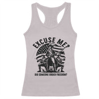 Freedom Resist Protest Civil Rights Racerback Tank Top Excuse Me Did Someone Order Freedom