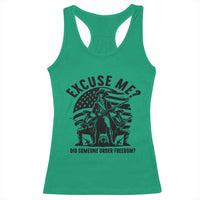 Freedom Resist Protest Civil Rights Racerback Tank Top Excuse Me Did Someone Order Freedom