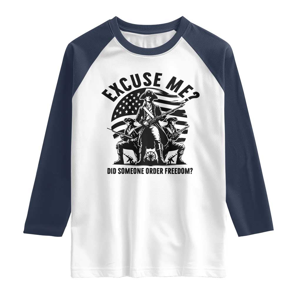 Freedom Resist Protest Civil Rights Raglan Shirt Excuse Me Did Someone Order Freedom