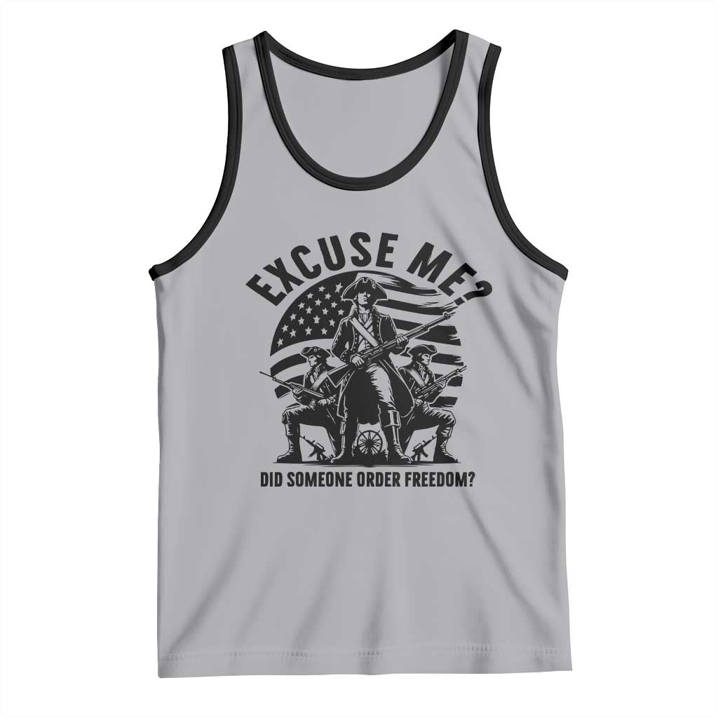 Freedom Resist Protest Civil Rights Tank Top Excuse Me Did Someone Order Freedom