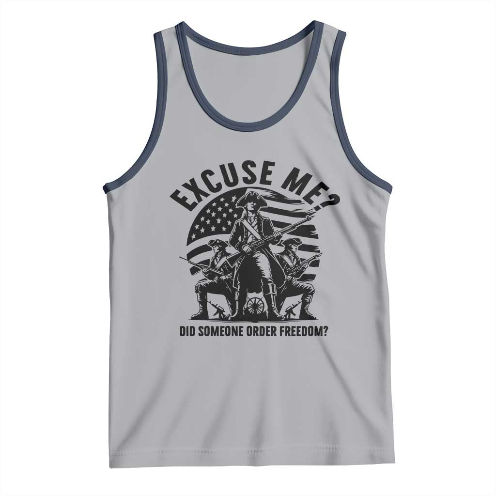 Freedom Resist Protest Civil Rights Tank Top Excuse Me Did Someone Order Freedom