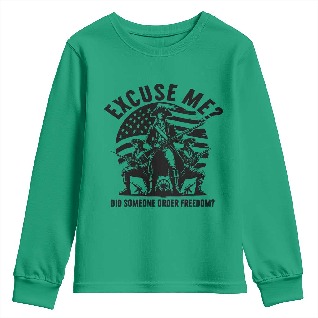 Freedom Resist Protest Civil Rights Youth Sweatshirt Excuse Me Did Someone Order Freedom