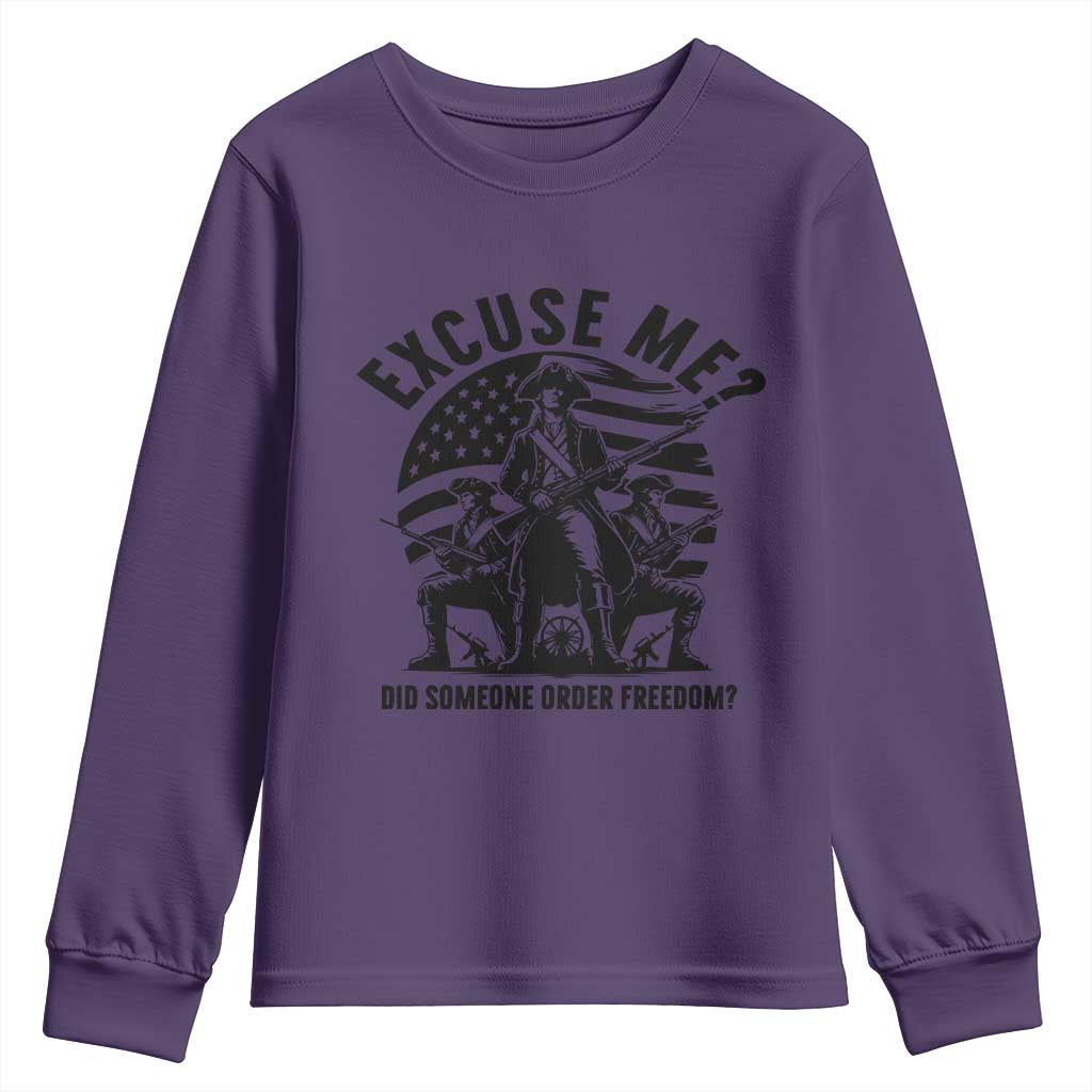 Freedom Resist Protest Civil Rights Youth Sweatshirt Excuse Me Did Someone Order Freedom