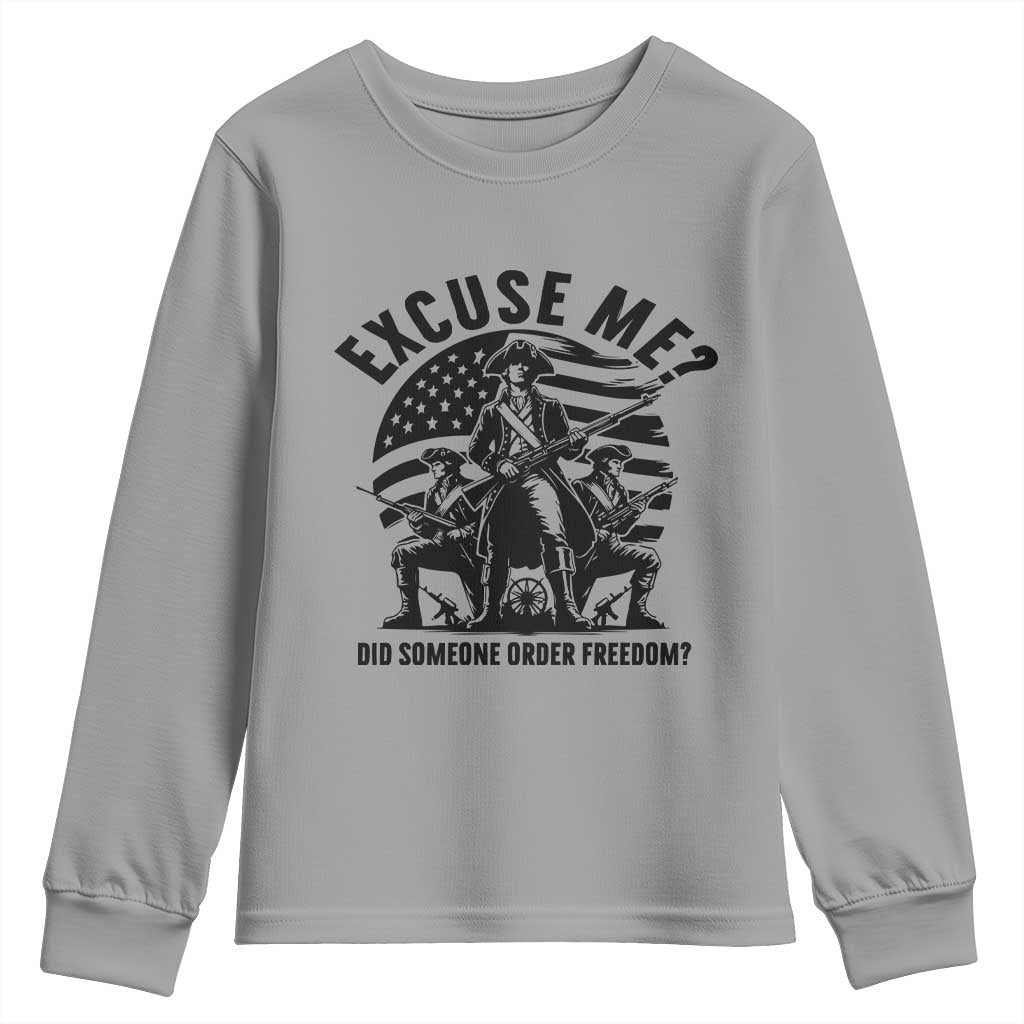 Freedom Resist Protest Civil Rights Youth Sweatshirt Excuse Me Did Someone Order Freedom