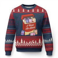 I Need An Alani Ugly Christmas Sweater Funny Drinking Trendy Summer Vacation