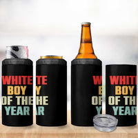 White Boy Of The Year 4 in 1 Can Cooler Tumbler Funny Statement