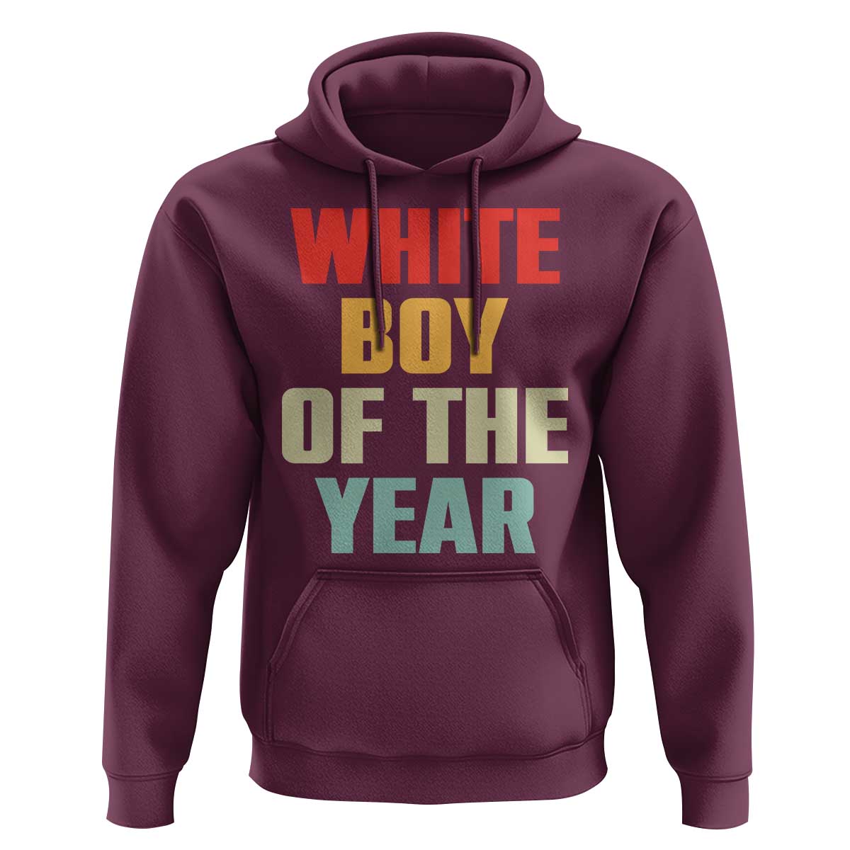 White Boy Of The Year Hoodie Funny Statement