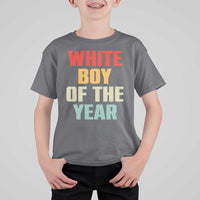 White Boy Of The Year T Shirt For Kid Funny Statement