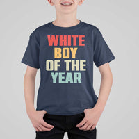 White Boy Of The Year T Shirt For Kid Funny Statement