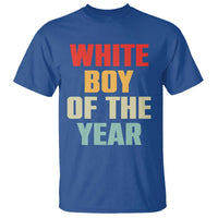 White Boy Of The Year T Shirt Funny Statement