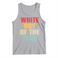 White Boy Of The Year Tank Top Funny Statement