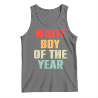 White Boy Of The Year Tank Top Funny Statement