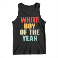 White Boy Of The Year Tank Top Funny Statement