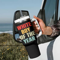 White Boy Of The Year Tumbler With Handle Funny Statement