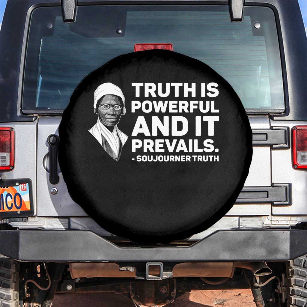 Sojourner Truth Quote Spare Tire Cover Truth is Powerful and It Prevails