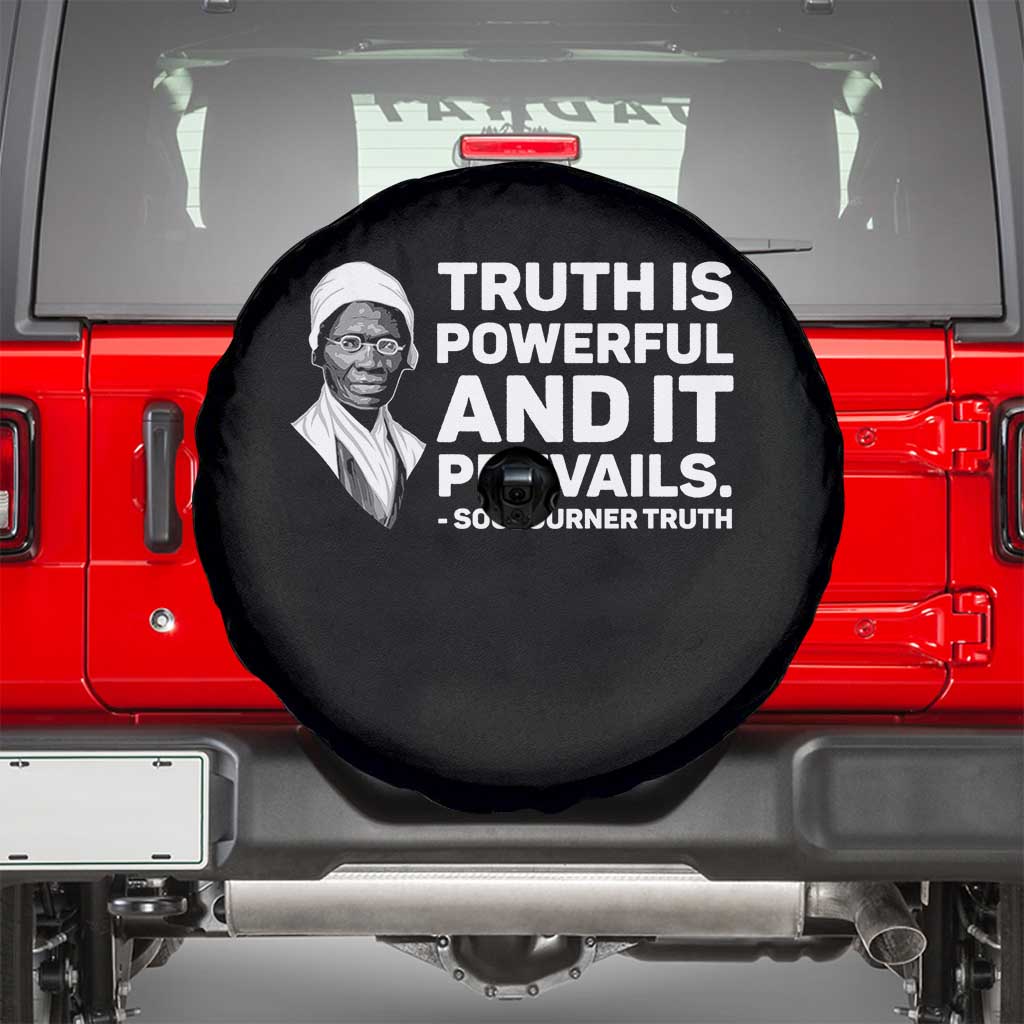 Sojourner Truth Quote Spare Tire Cover Truth is Powerful and It Prevails