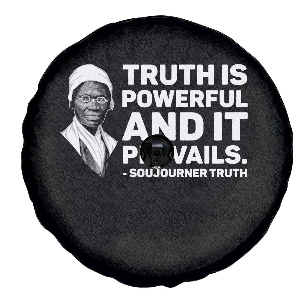 Sojourner Truth Quote Spare Tire Cover Truth is Powerful and It Prevails