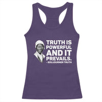 Sojourner Truth Quote Racerback Tank Top Truth is Powerful and It Prevails