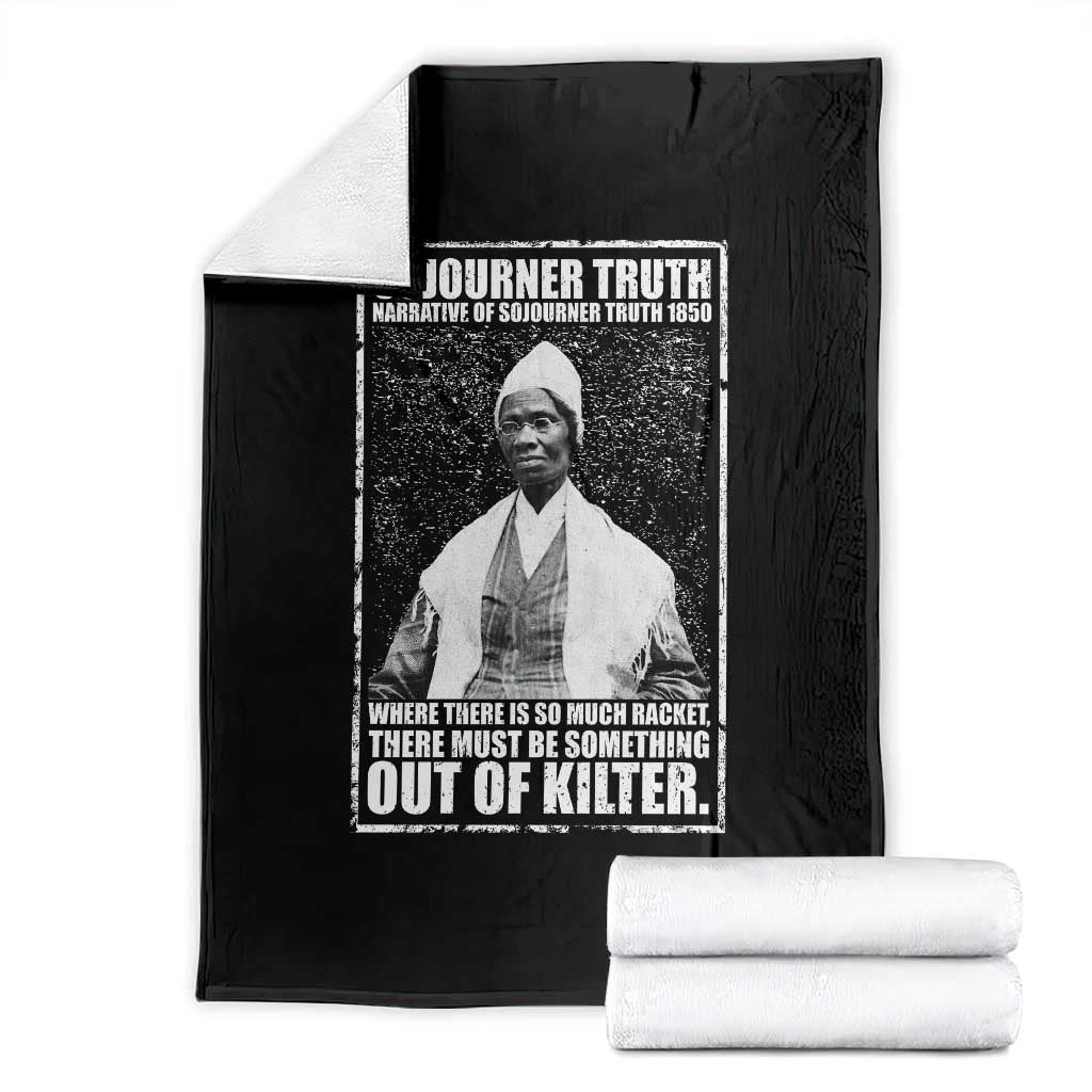 Sojourner Truth Quote Throw Blanket Black History Month