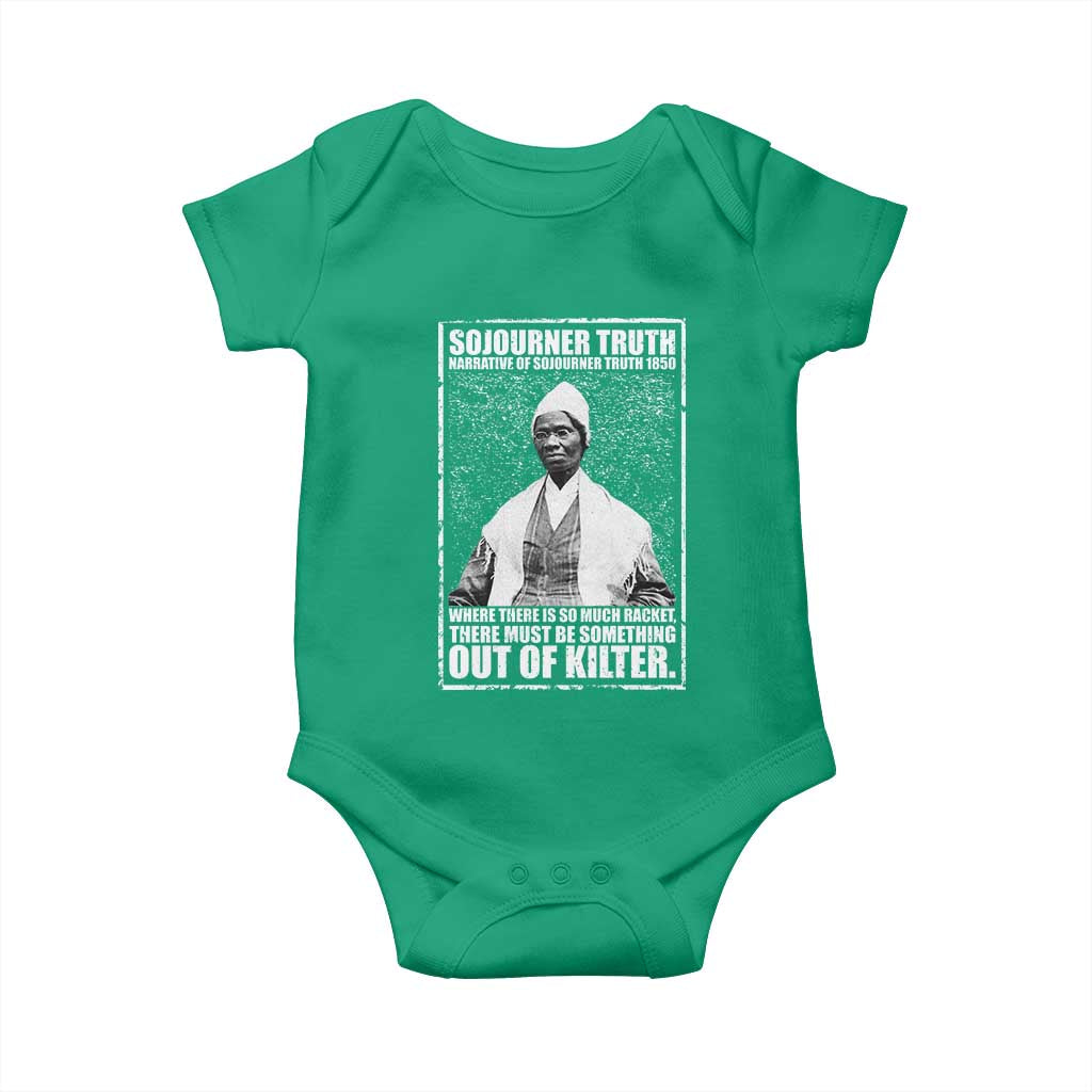 Sojourner Truth Quote Baby Onesie Black History Month