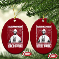 Sojourner Truth Quote Ceramic Ornament Black History Month