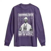 Sojourner Truth Quote Long Sleeve Shirt Black History Month
