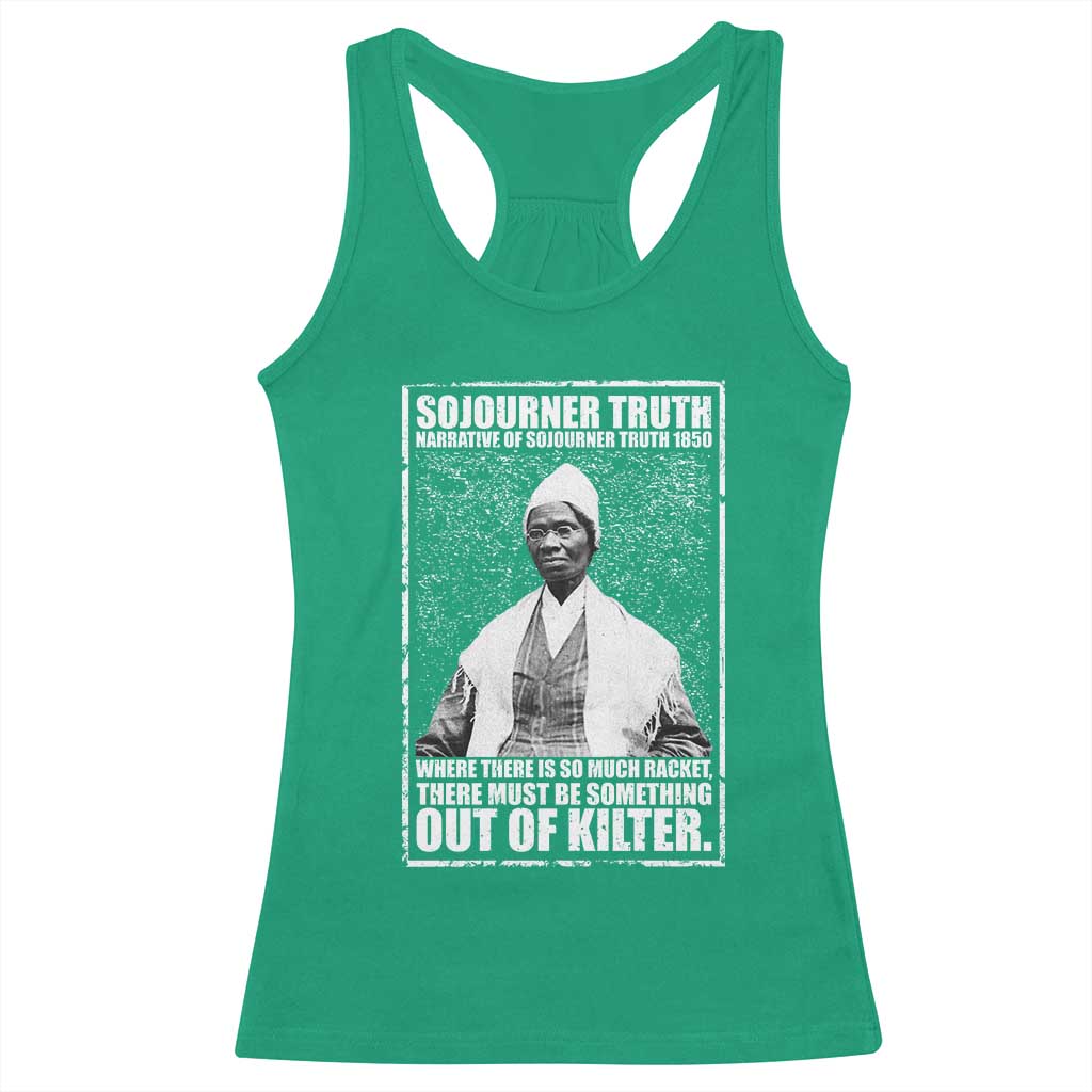 Sojourner Truth Quote Racerback Tank Top Black History Month