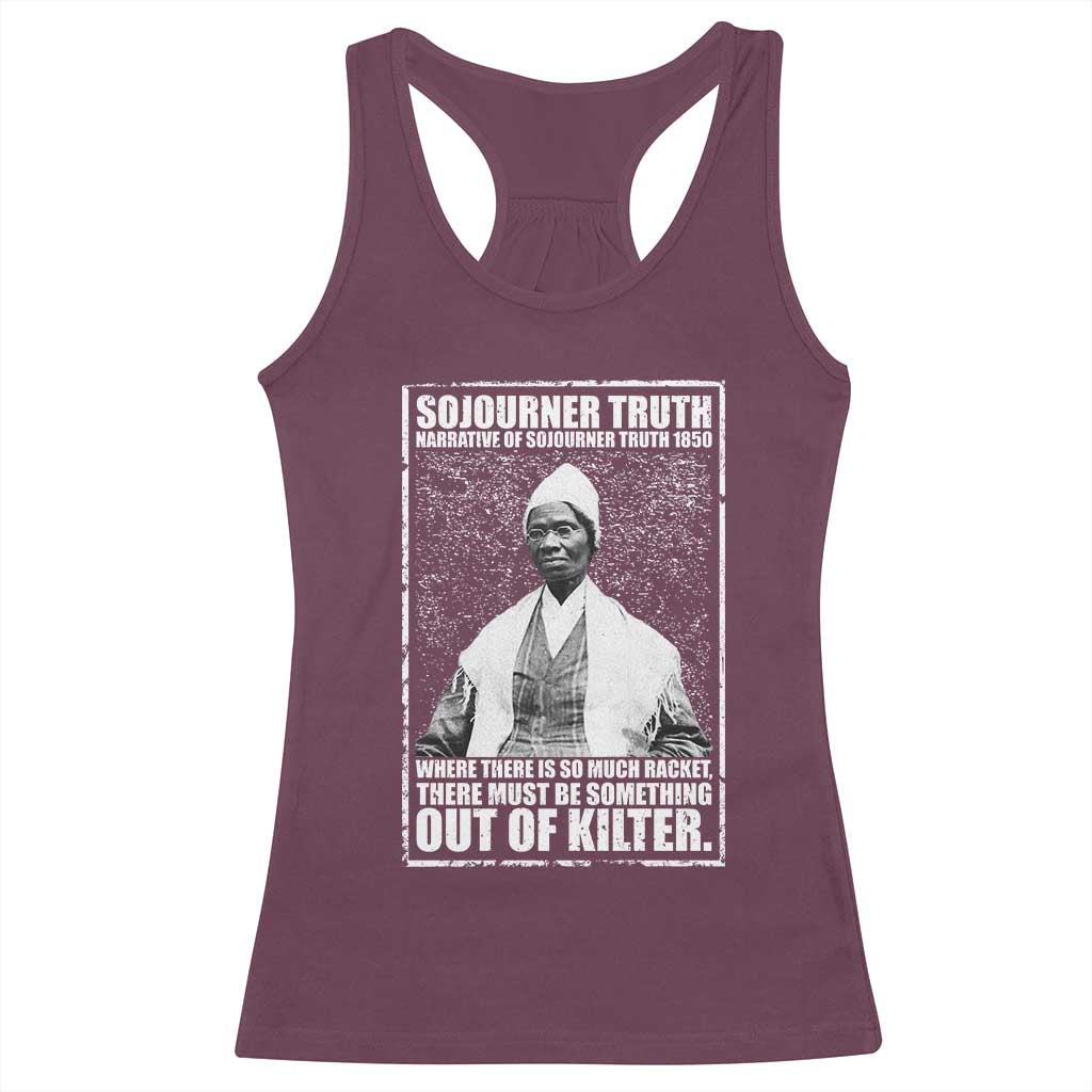 Sojourner Truth Quote Racerback Tank Top Black History Month