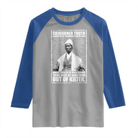 Sojourner Truth Quote Raglan Shirt Black History Month