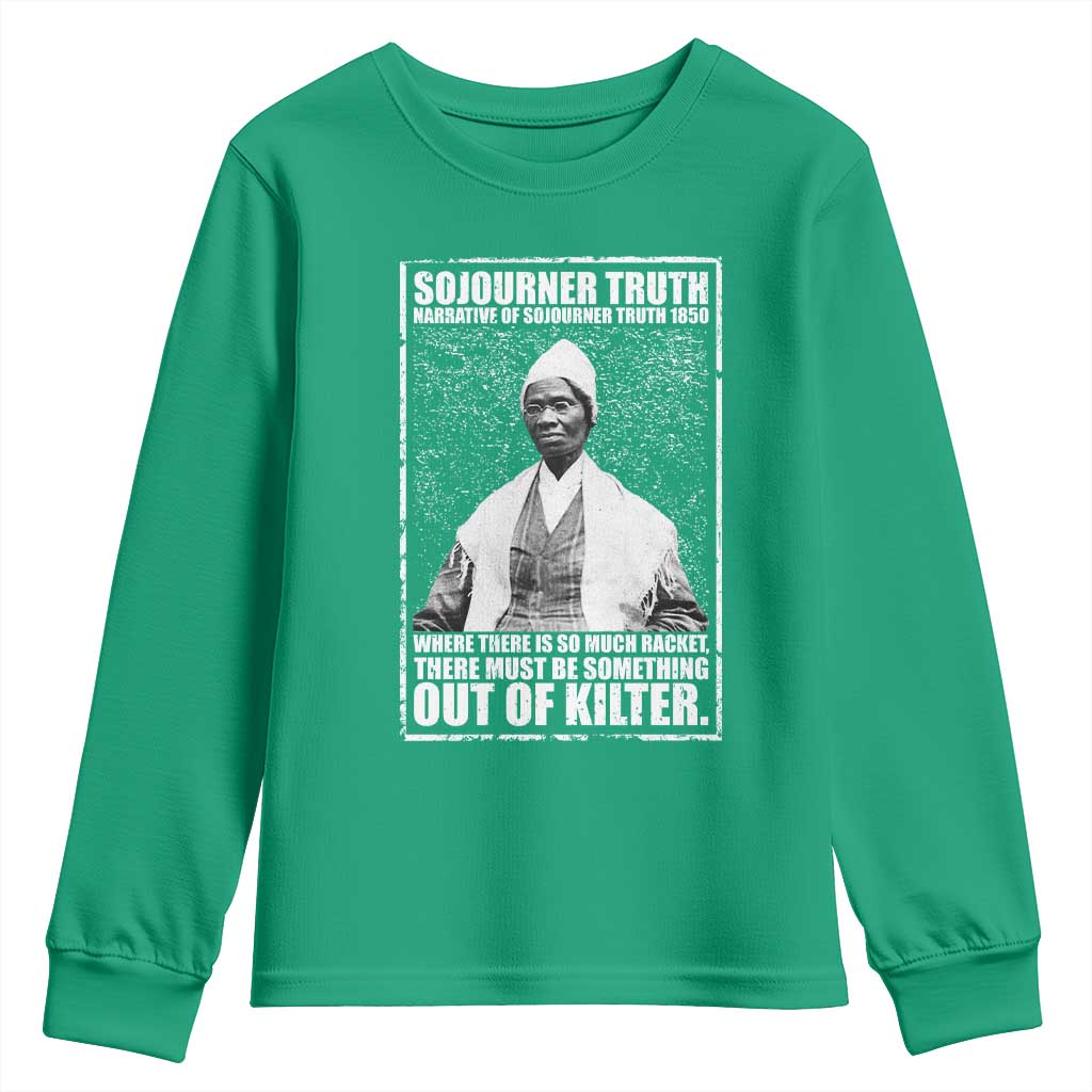Sojourner Truth Quote Youth Sweatshirt Black History Month