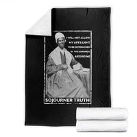 Sojourner Truth Quote Throw Blanket Black History Month Strong Woman