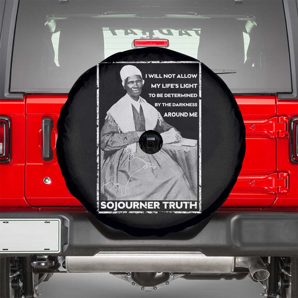 Sojourner Truth Quote Spare Tire Cover Black History Month Strong Woman